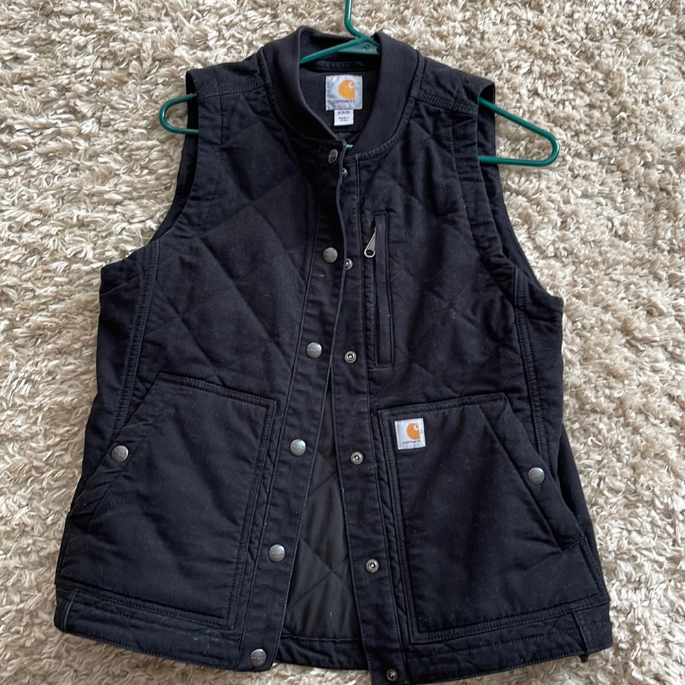 Womens Carhartt rugged flex canvas vest